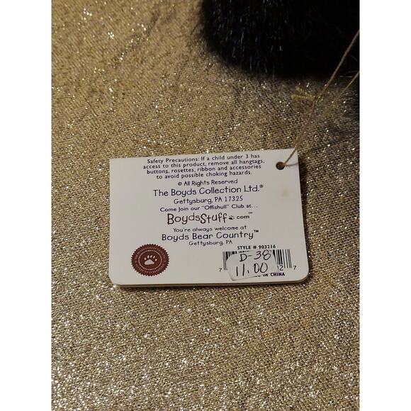 Vintage Boyds Bears Razz Bearies N.S.F. Nada E. Nuff Reality Check Bounced 2003 - Picture 9 of 11